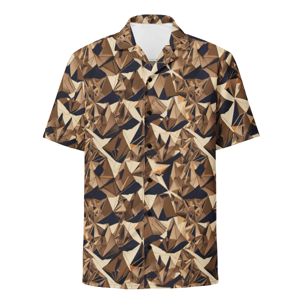Gilded Fold on Button Shirt — Front