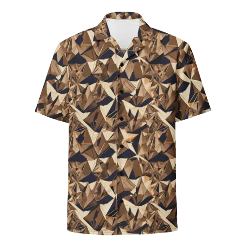 Gilded Fold on a Button Shirt