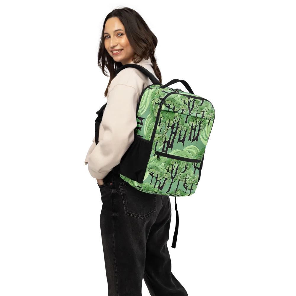 Mosswood Echo on Utility Backpack — Back