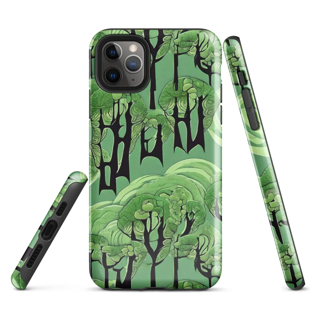 Mosswood Echo on Tough Case for iPhone® — Front