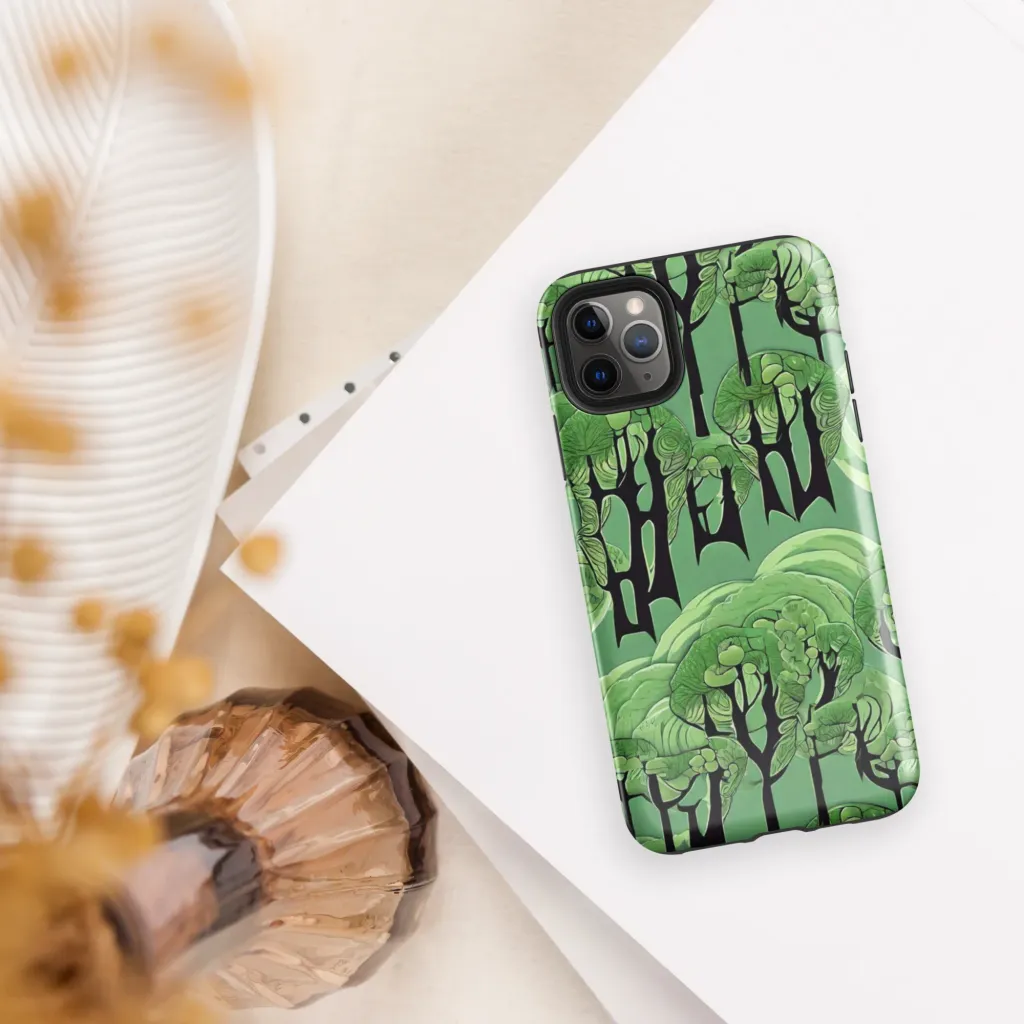 Mosswood Echo on Tough Case for iPhone® — Front