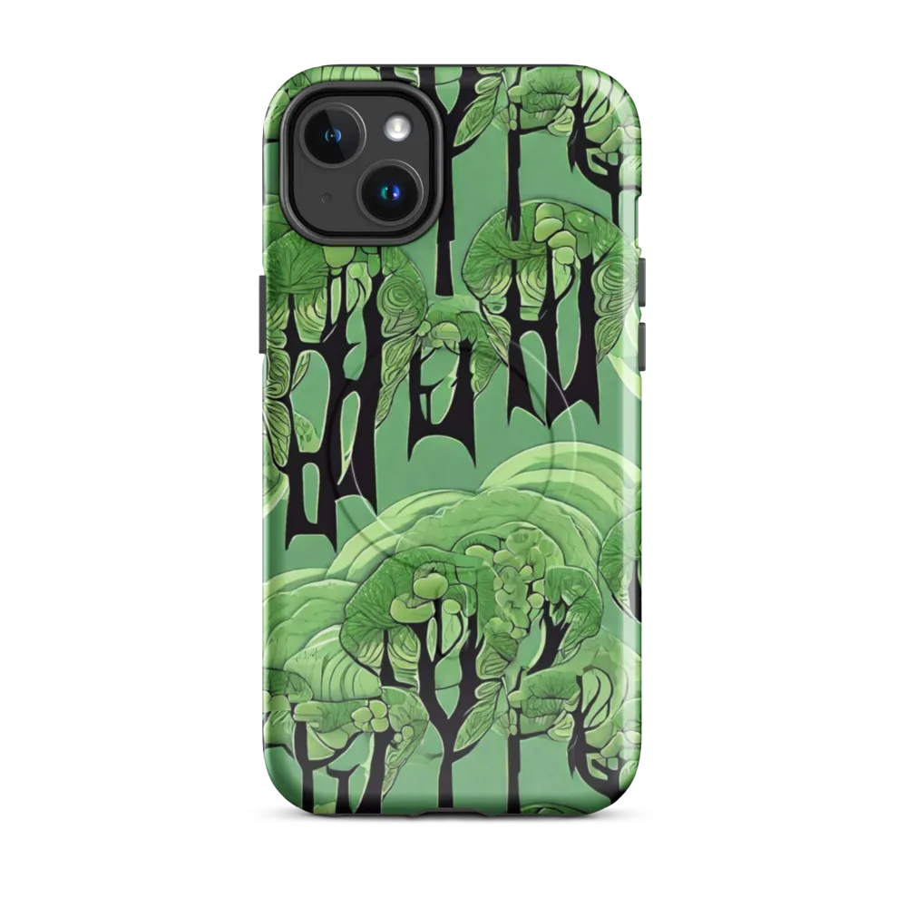 Mosswood Echo on MagSafe Tough Case for iPhone® — Front