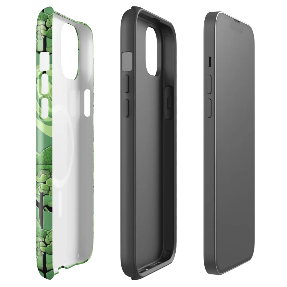 Mosswood Echo on MagSafe Tough Case for iPhone® — Front