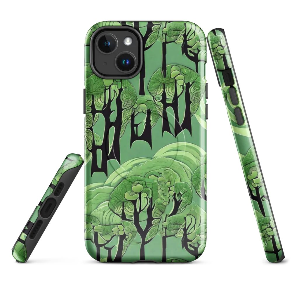 Mosswood Echo on MagSafe Tough Case for iPhone® — Front