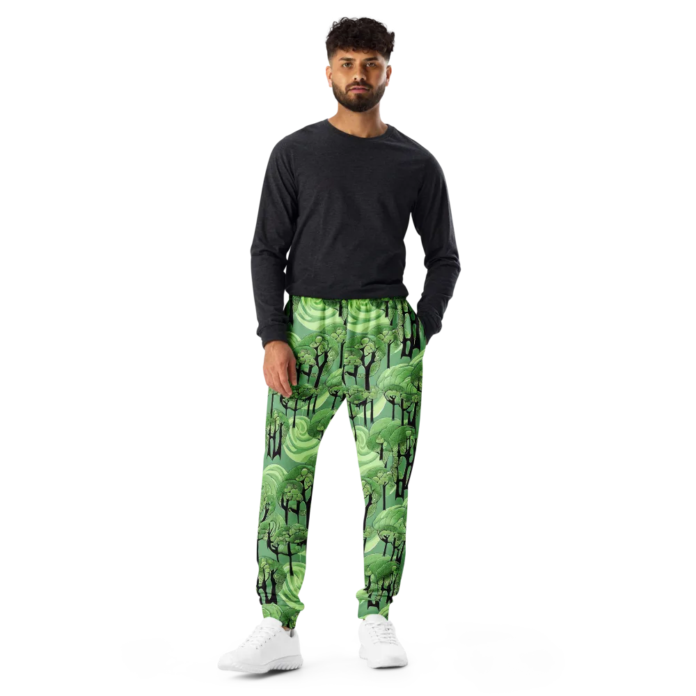 Mosswood Echo on Men's Joggers — Front