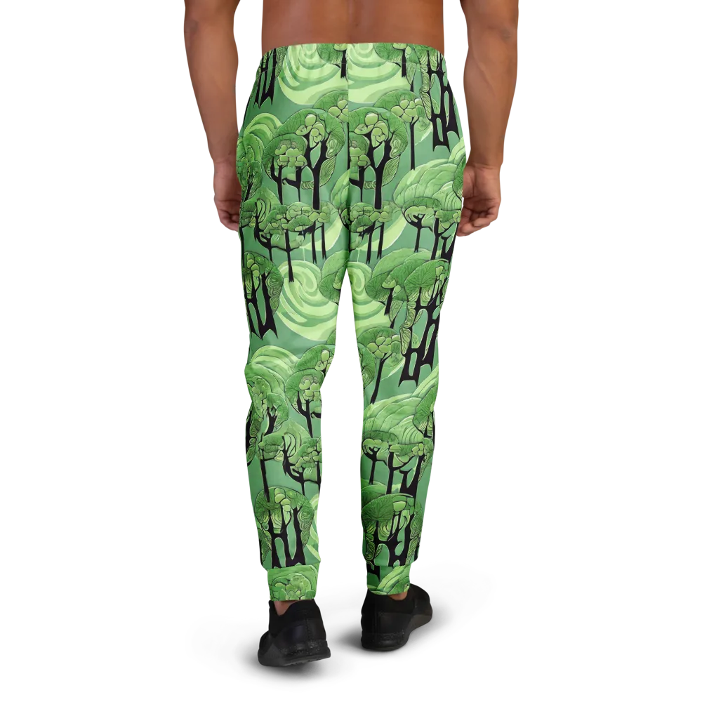 Mosswood Echo on Men's Joggers — Back