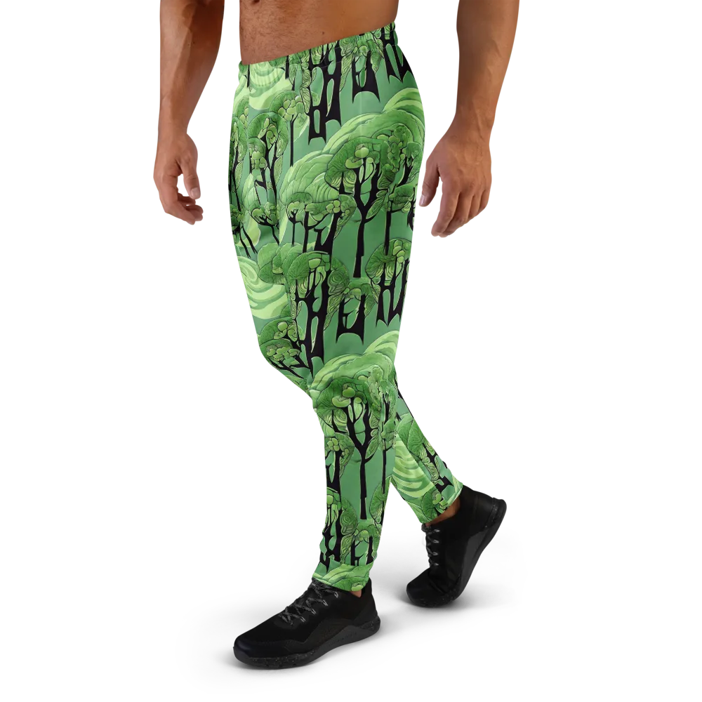 Mosswood Echo on Men's Joggers — Left