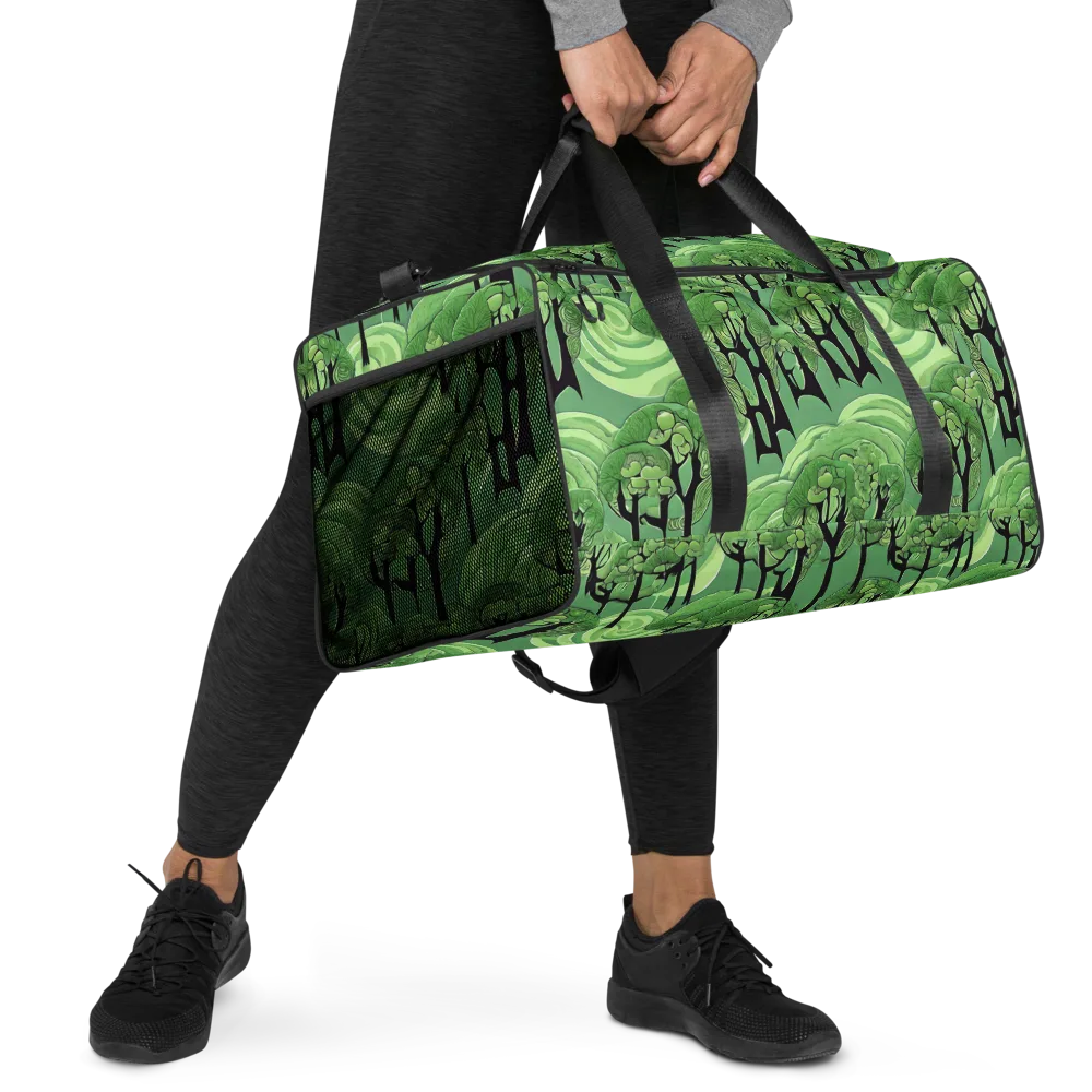 Mosswood Echo on Duffle Bag — Right Front