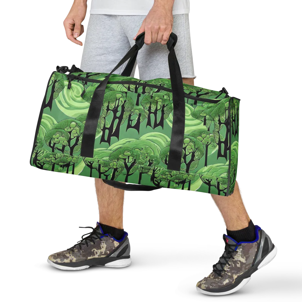 Mosswood Echo on Duffle Bag — Front