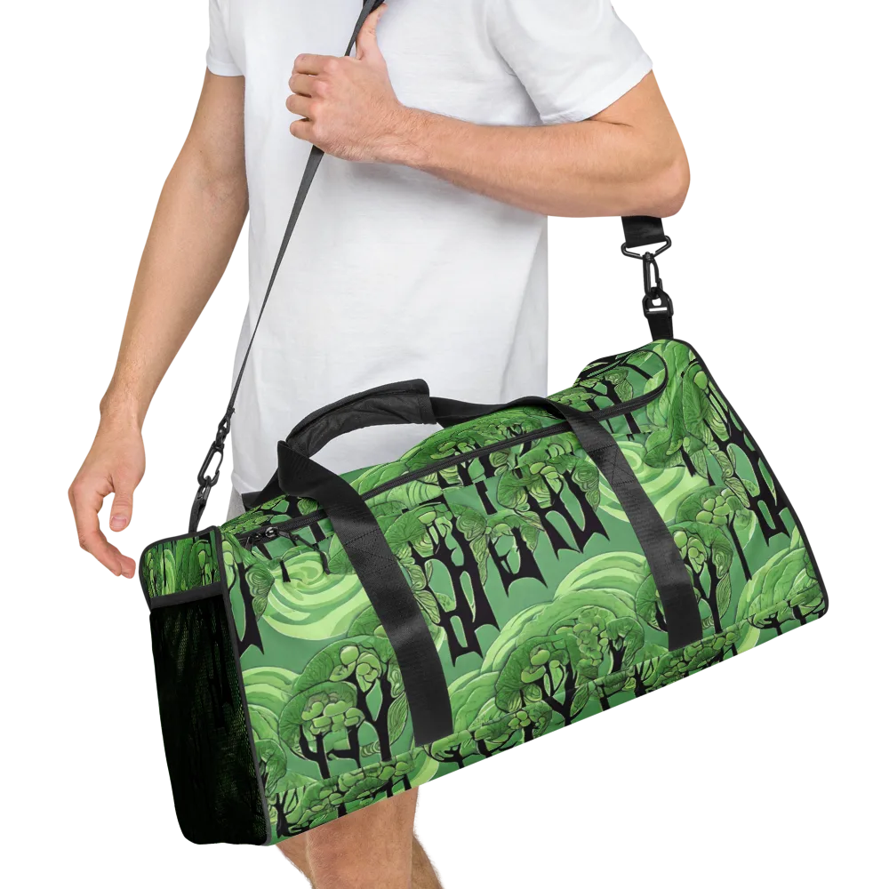 Mosswood Echo on Duffle Bag — Right Front