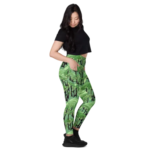 Mosswood Echo on a Leggings with Pockets