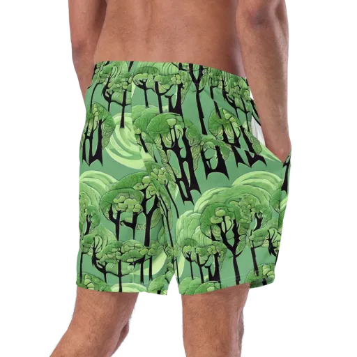 Mosswood Echo on a Swim Trunks