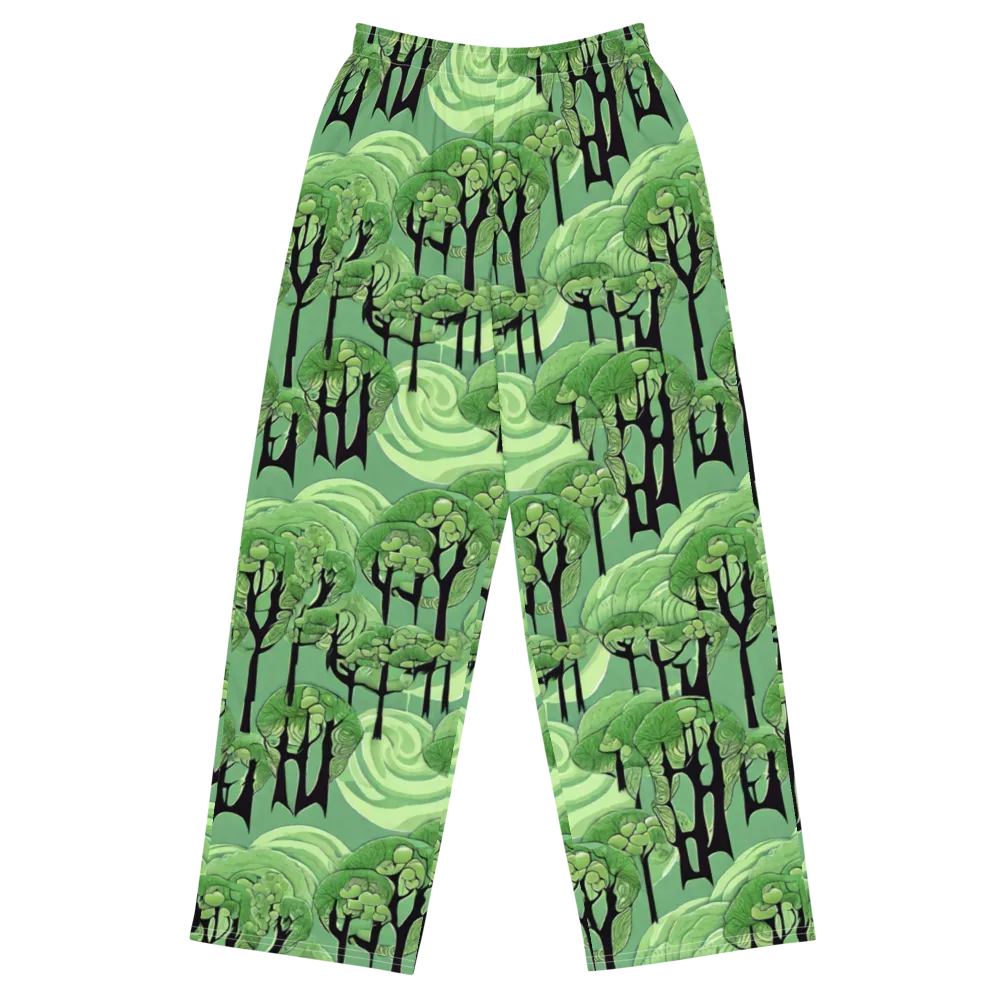 Mosswood Echo on Wide-Leg Pants — Front