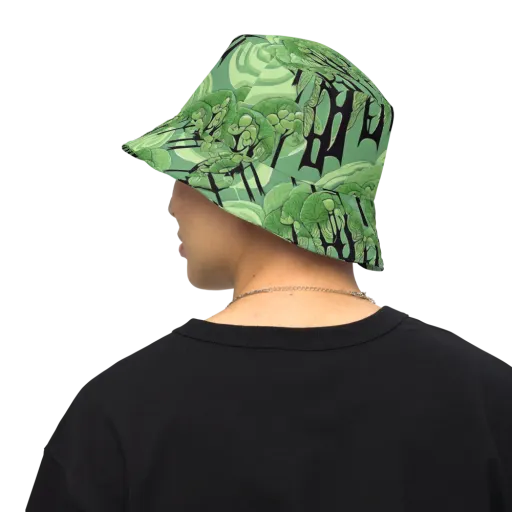 Mosswood Echo on a Reversible Bucket Hat
