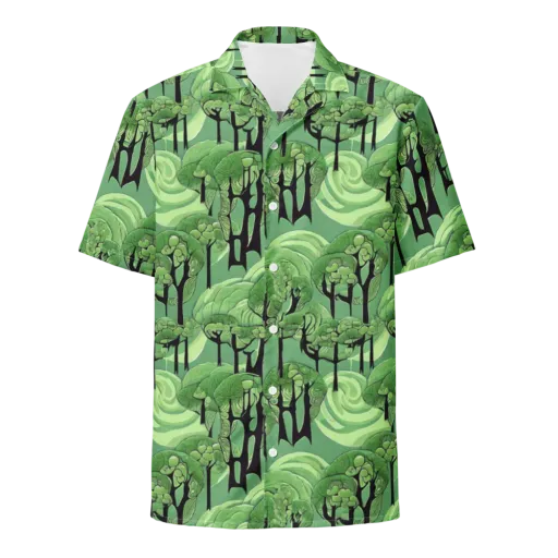 Mosswood Echo on a Button Shirt