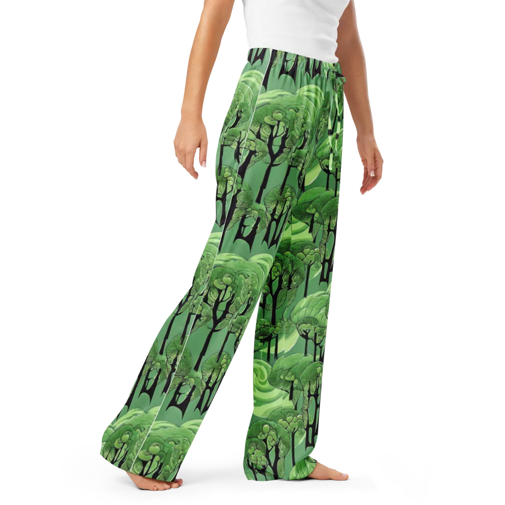 Mosswood Echo on Women's Pajama Pants — Right Front
