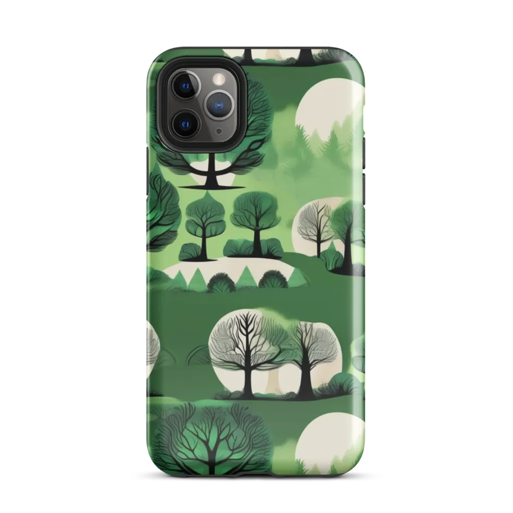 Verdant Tableau on Tough Case for iPhone® — Front