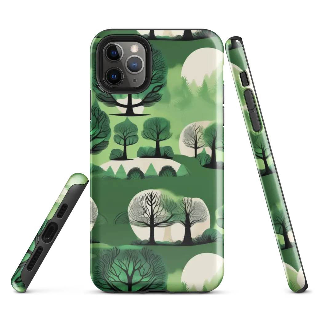 Verdant Tableau on Tough Case for iPhone® — Front