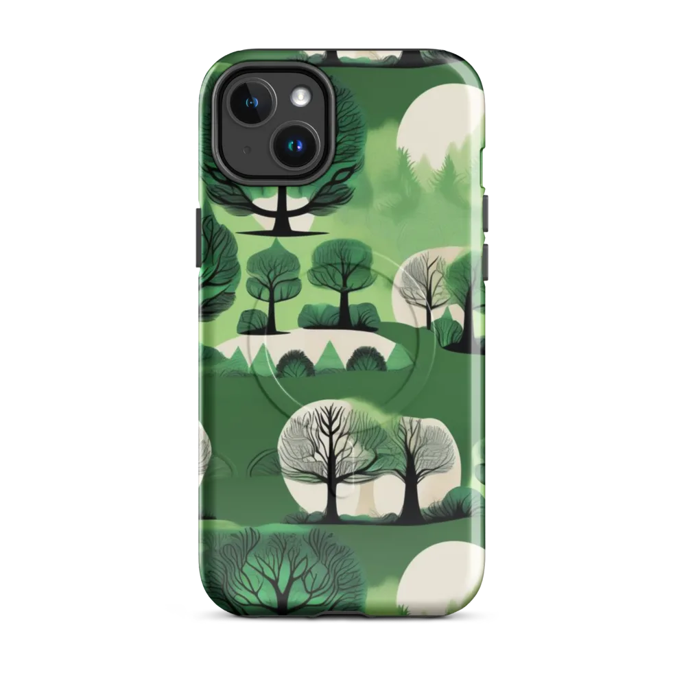 Verdant Tableau on MagSafe Tough Case for iPhone® — Front