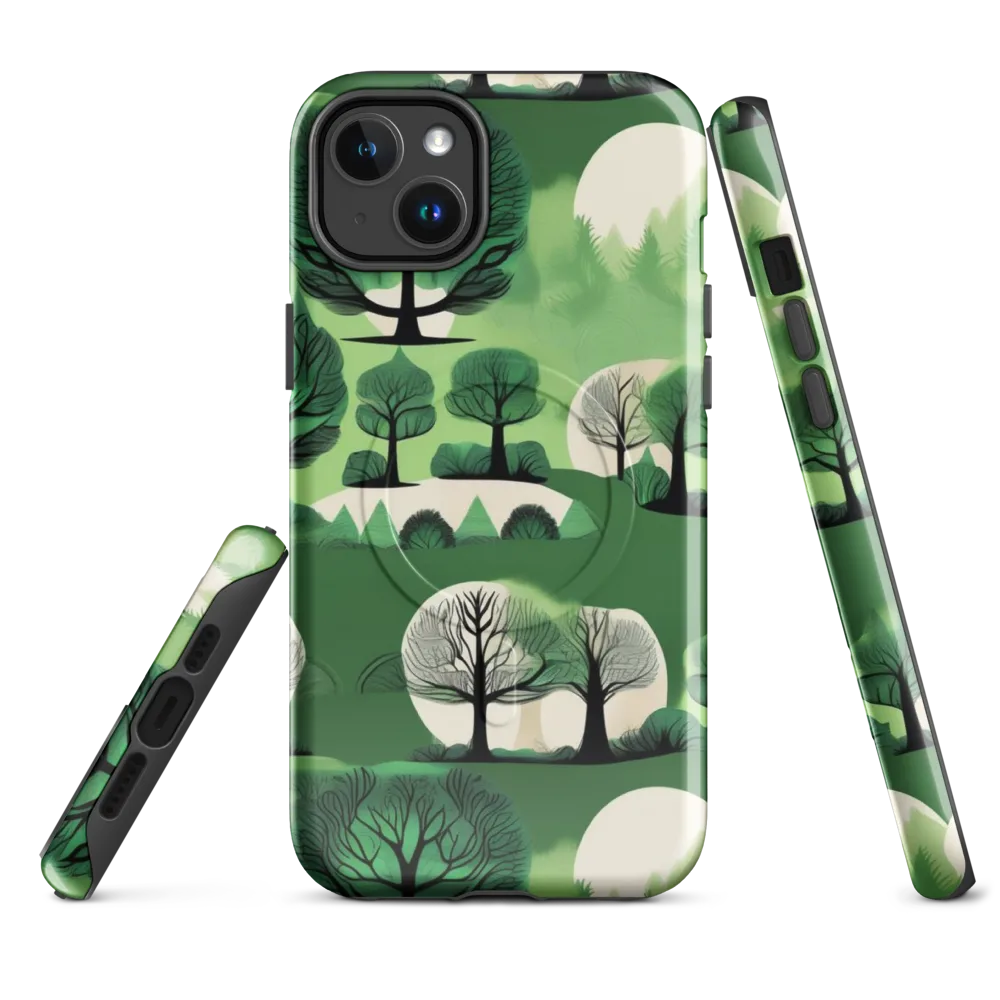 Verdant Tableau on MagSafe Tough Case for iPhone® — Front