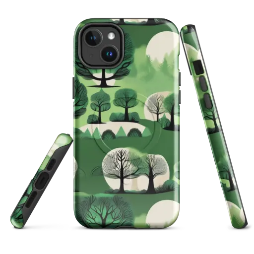 Verdant Tableau on a MagSafe Tough Case for iPhone®