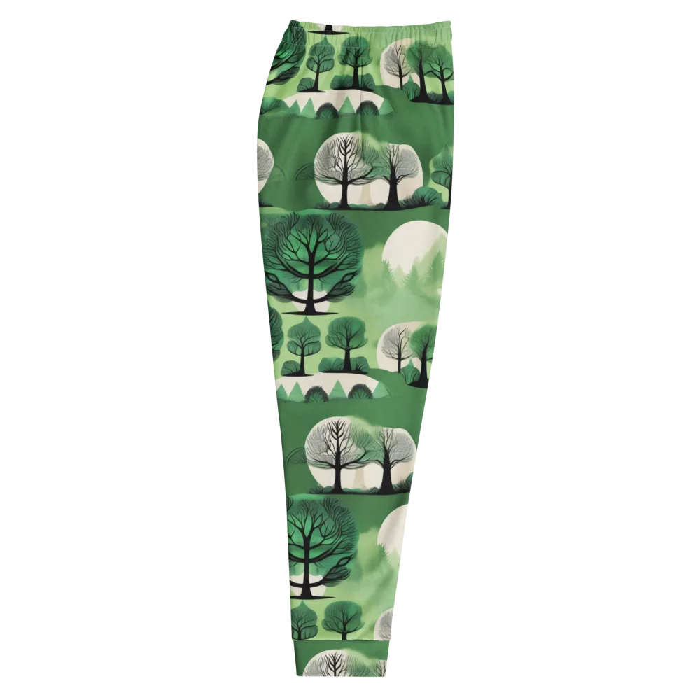 Verdant Tableau on Men's Joggers — Right