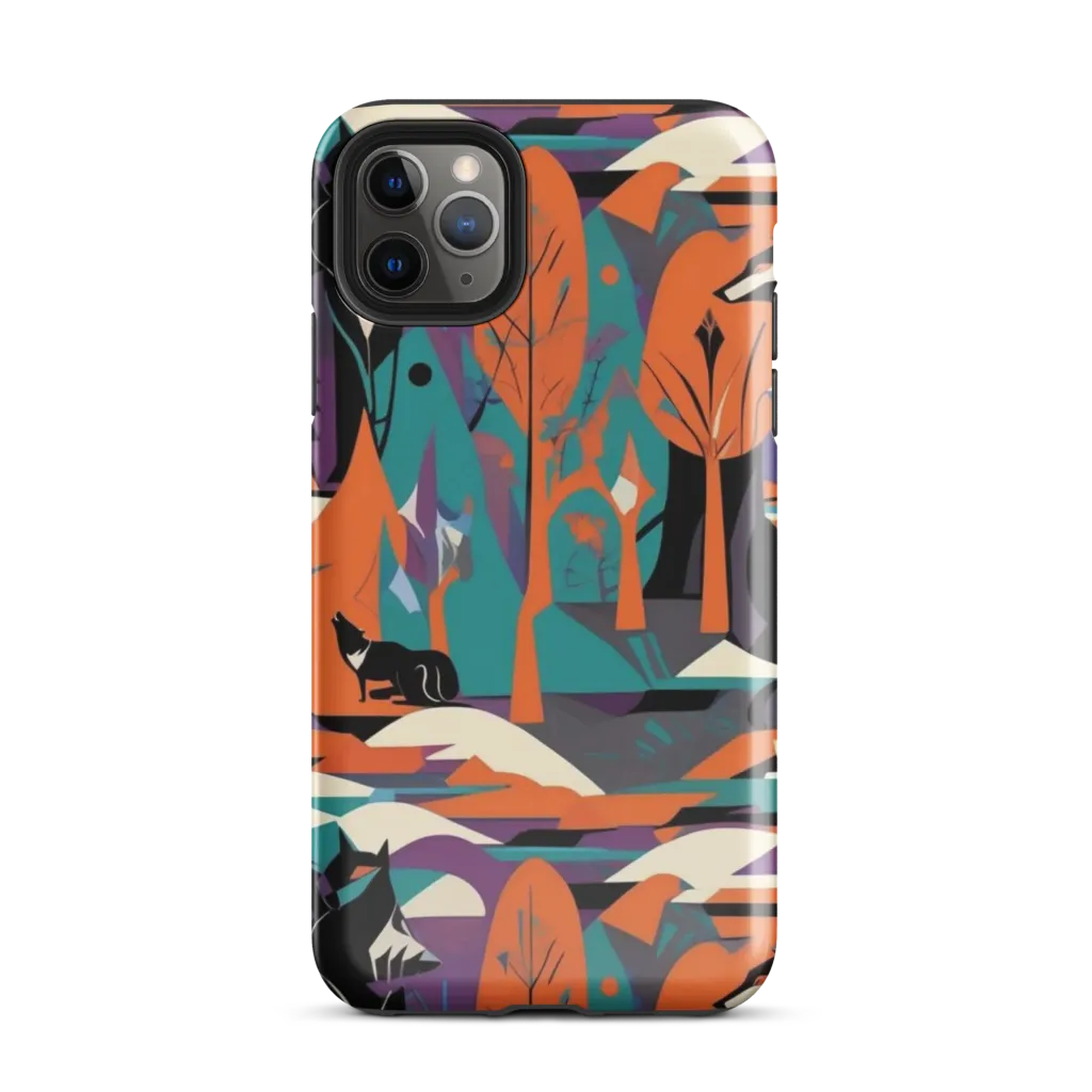 Vermilion Woodland on Tough Case for iPhone® — Front