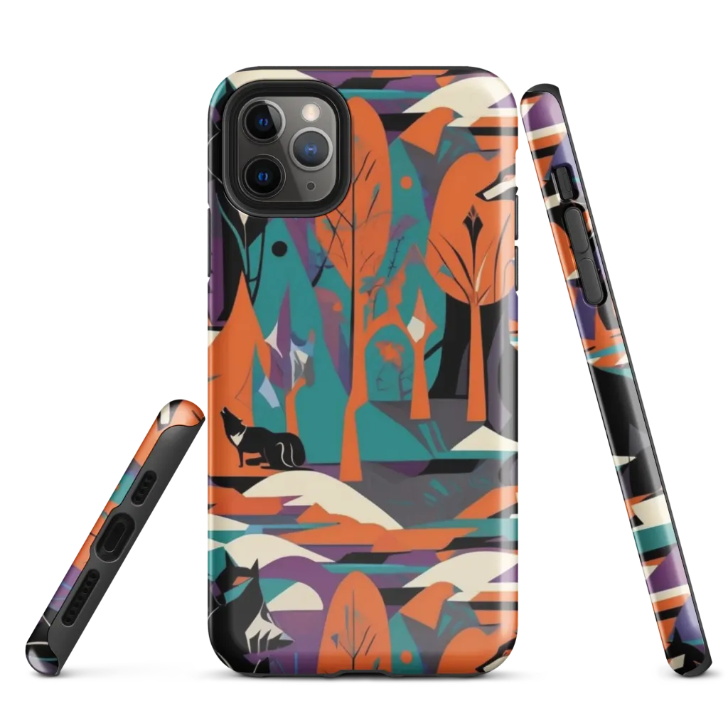 Vermilion Woodland on Tough Case for iPhone® — Front