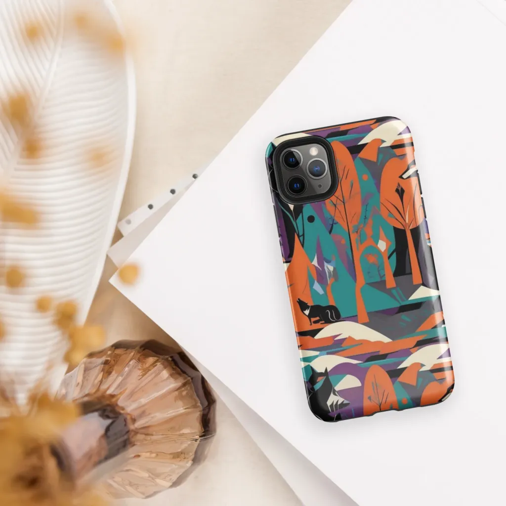 Vermilion Woodland on Tough Case for iPhone® — Front