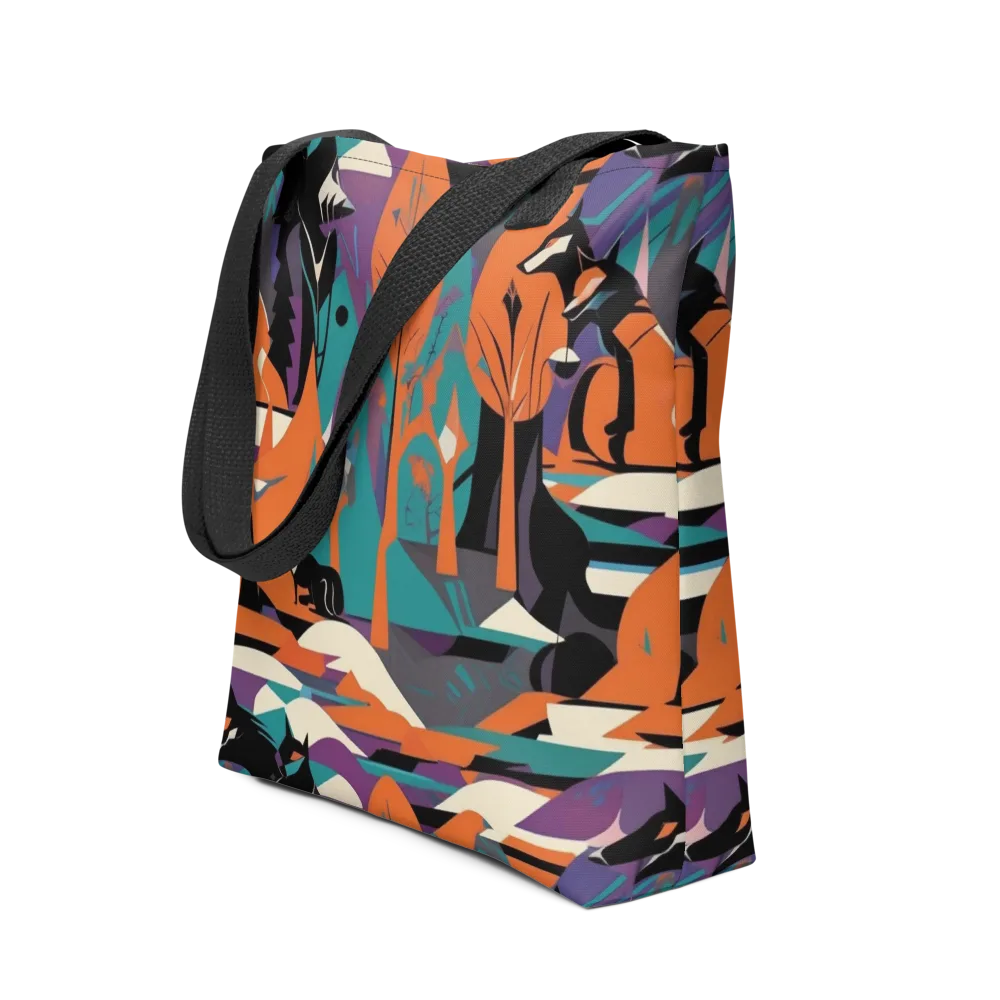 Vermilion Woodland on Tote Bag — Front