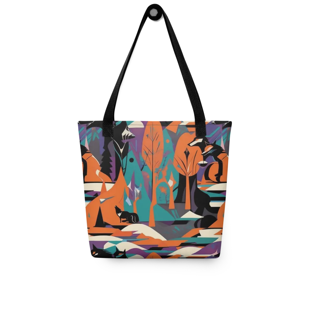 Vermilion Woodland on Tote Bag — Front