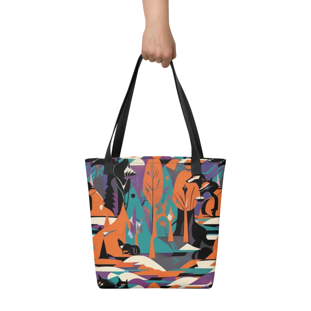 Vermilion Woodland on Tote Bag — Front