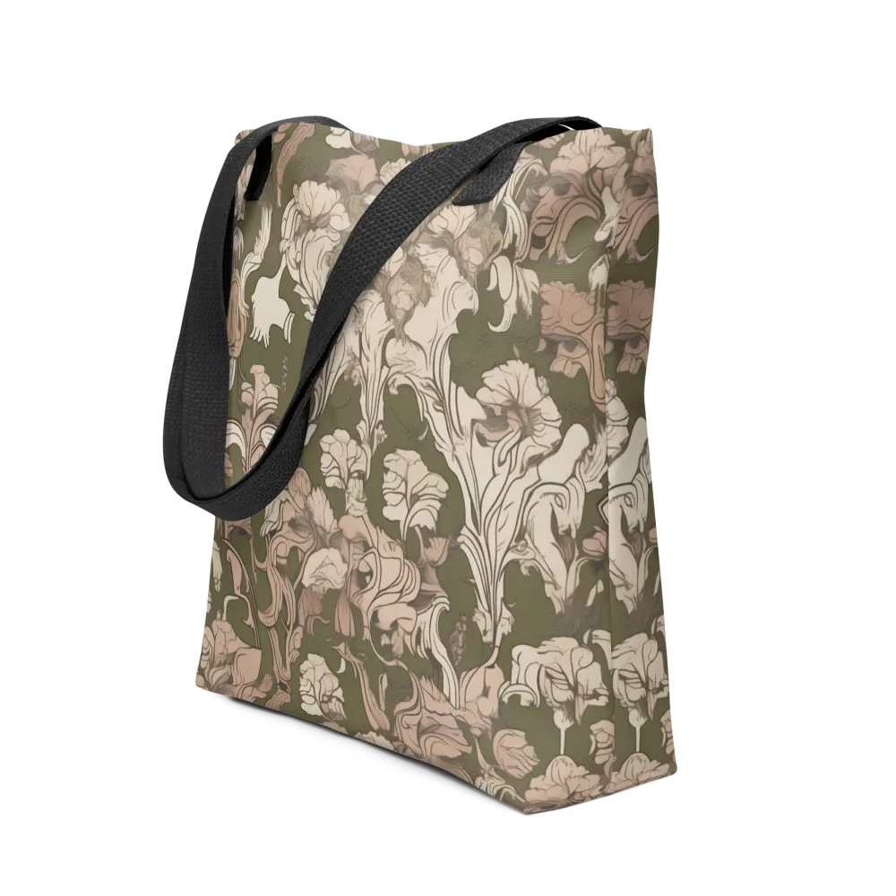 Moss Garden Reverie on Tote Bag — Front