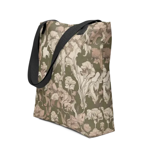 Moss Garden Reverie on a Tote Bag