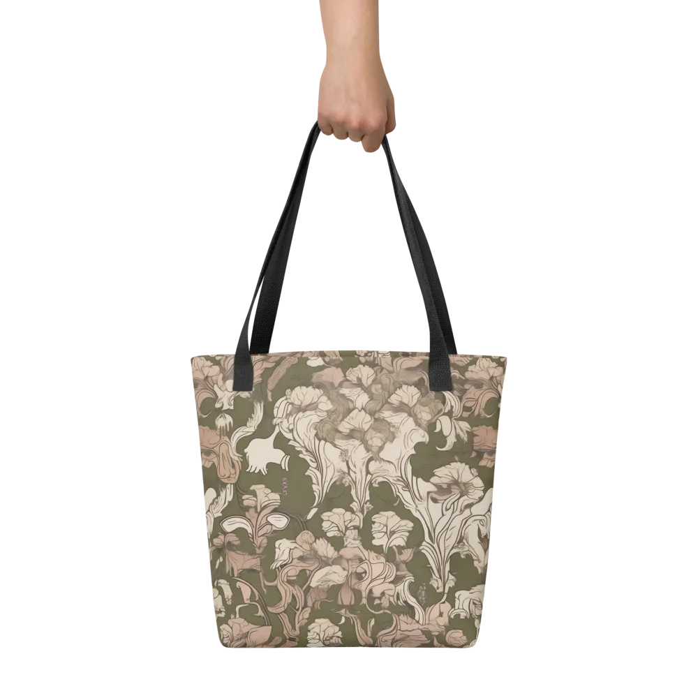 Moss Garden Reverie on Tote Bag — Front