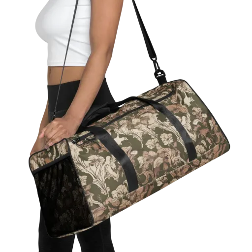 Moss Garden Reverie on a Duffle Bag