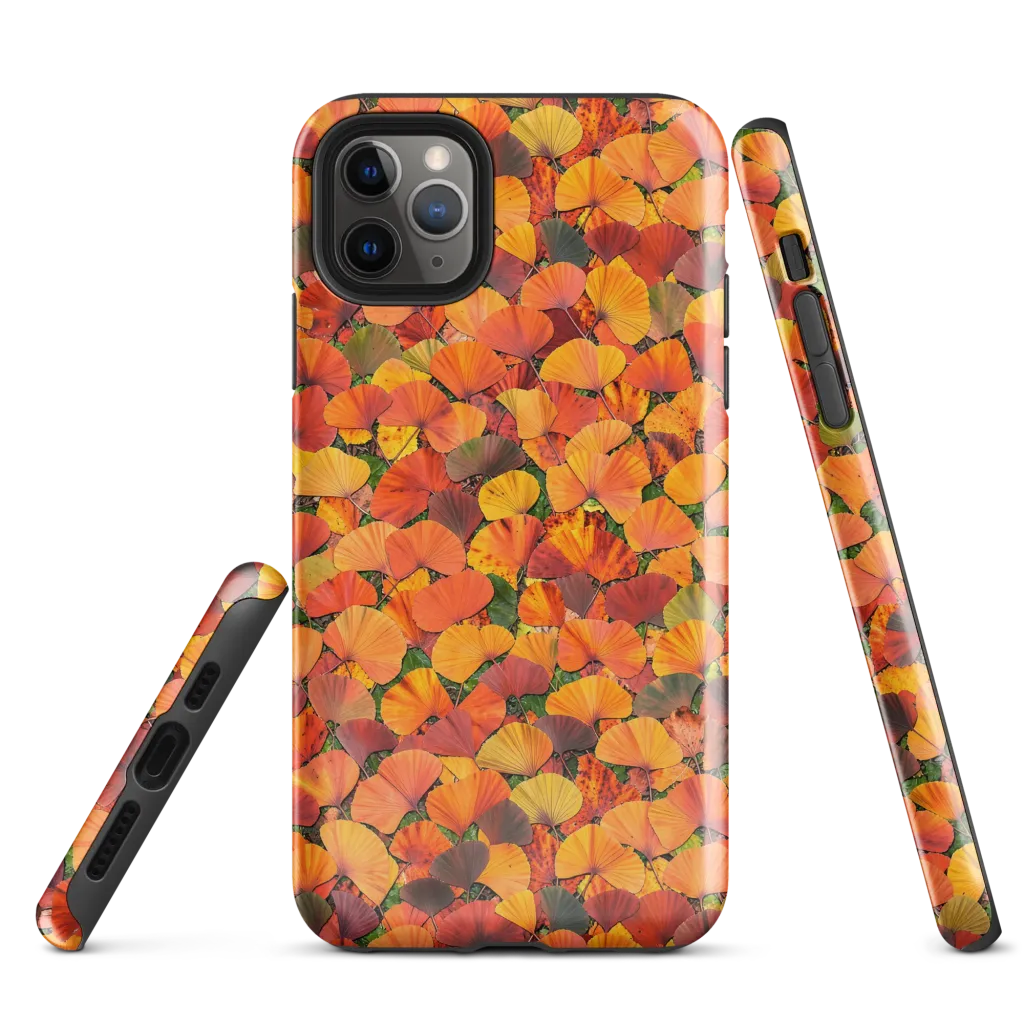 Ginkgo Inferno on Tough Case for iPhone® — Front