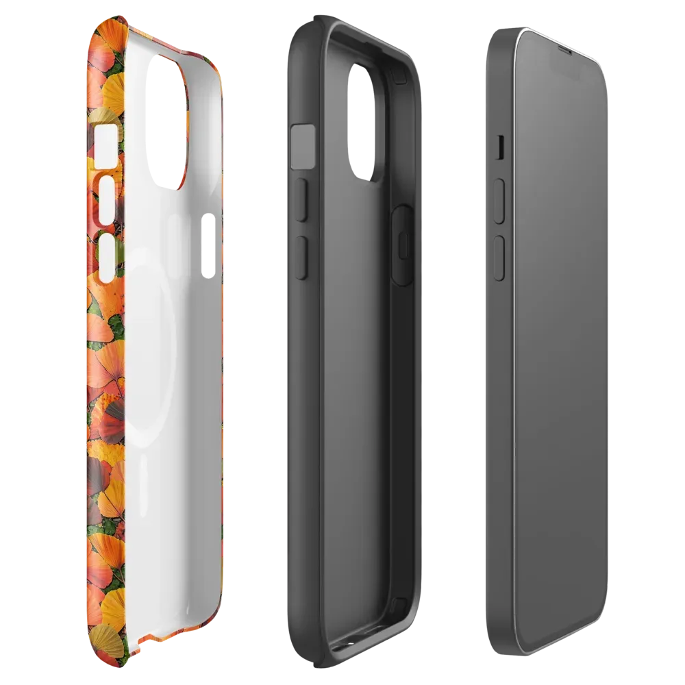 Ginkgo Inferno on MagSafe Tough Case for iPhone® — Front