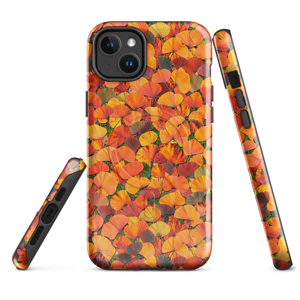 Ginkgo Inferno on MagSafe Tough Case for iPhone® — Front