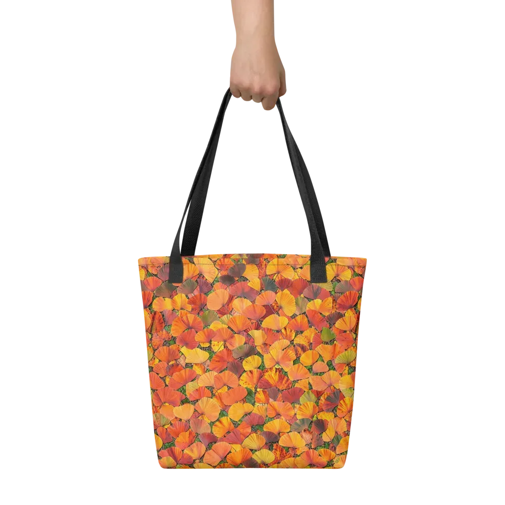 Ginkgo Inferno on Tote Bag — Front
