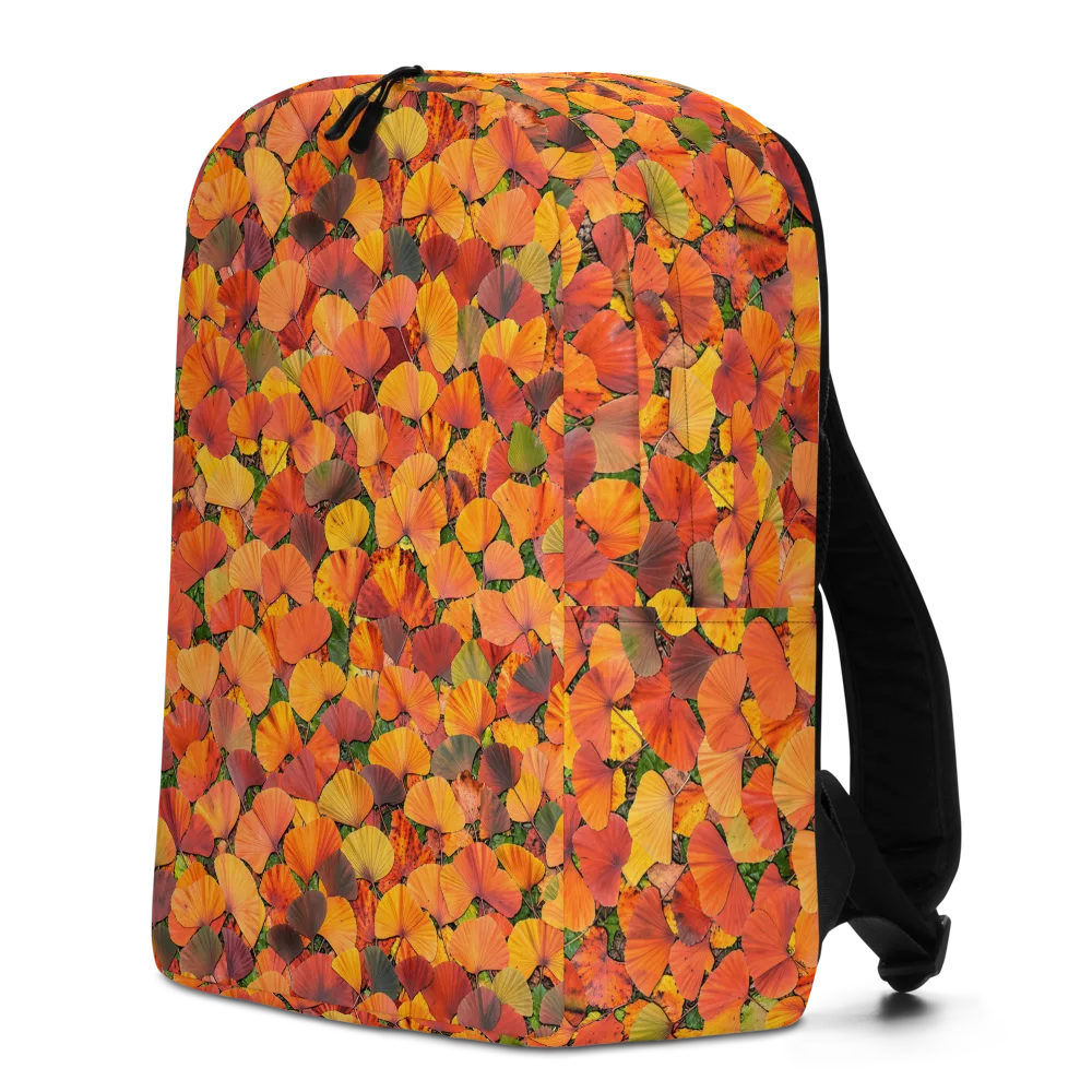 Ginkgo Inferno on Minimalist Backpack — Left