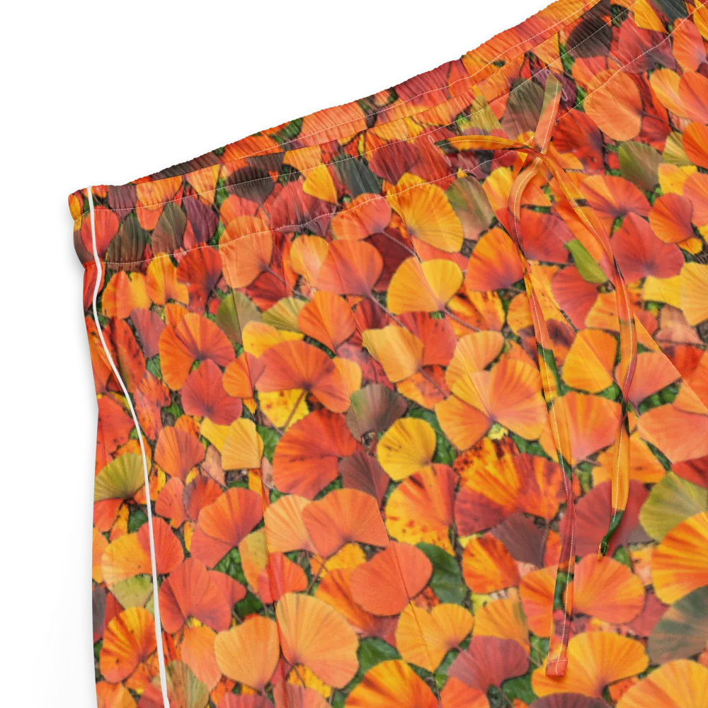 Ginkgo Inferno on Women's Pajama Shorts — Product details