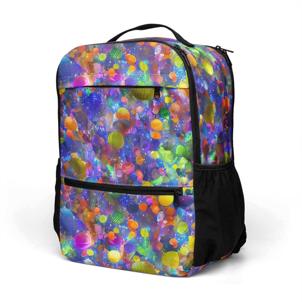 Chromatic Candy on Utility Backpack — Left Front