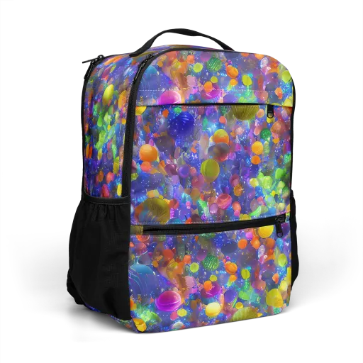 Chromatic Candy on a Utility Backpack