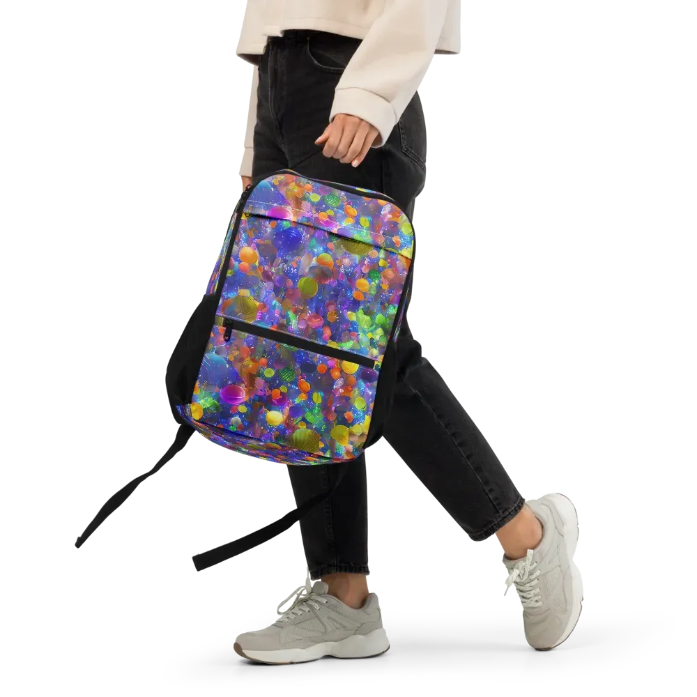 Chromatic Candy on Utility Backpack — Front