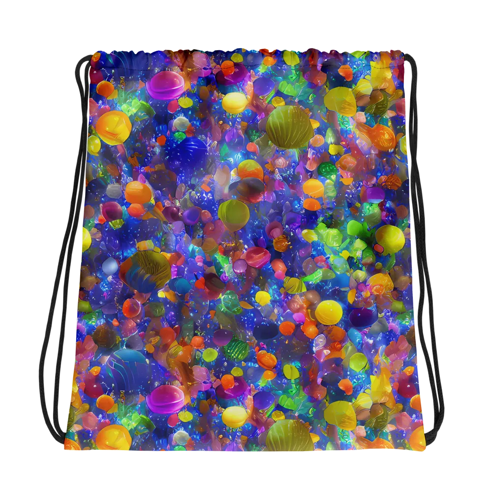 Chromatic Candy on Drawstring Bag — Photo