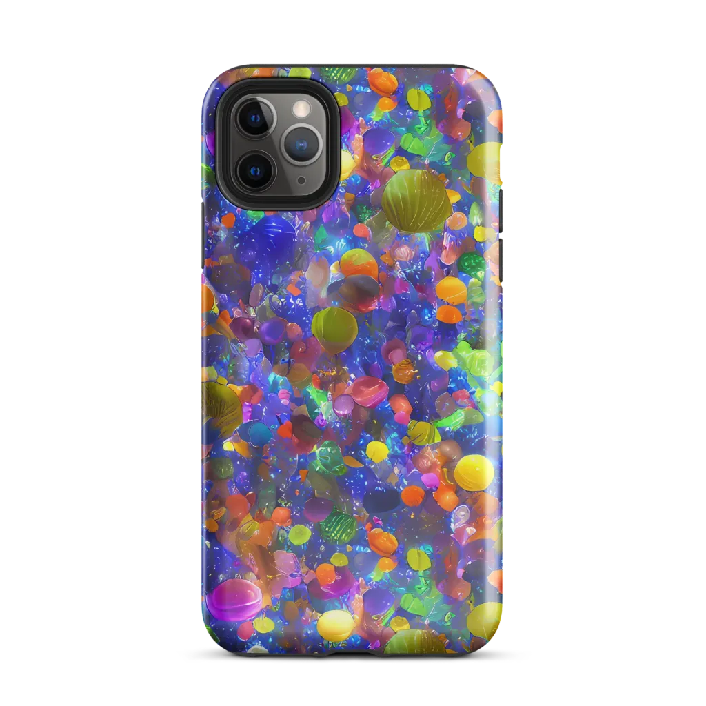 Chromatic Candy on Tough Case for iPhone® — Front