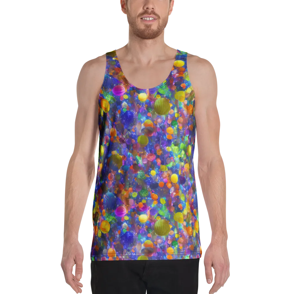 Chromatic Candy on Men's Tank Top — Front