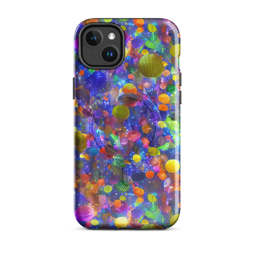 Chromatic Candy on MagSafe Tough Case for iPhone® — Front