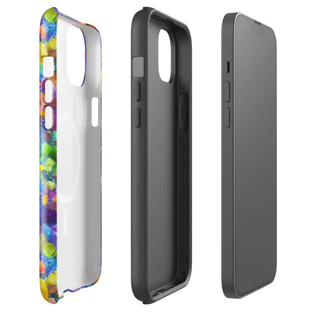 Chromatic Candy on MagSafe Tough Case for iPhone® — Front